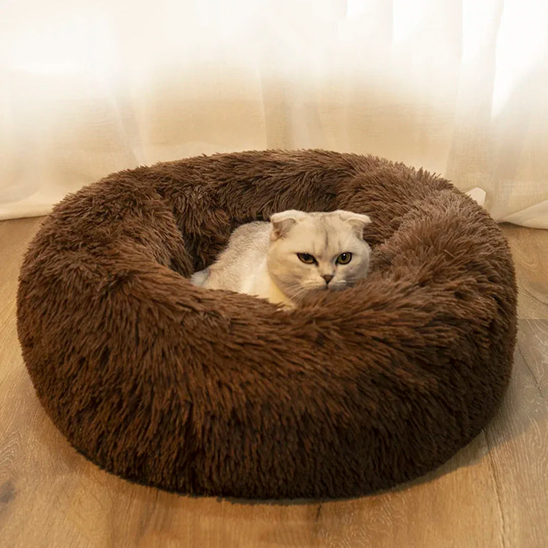 Cama para cachorros e gatosde de  estimação confortável e macia trazendo aconchego para teu animalzinho.  ultra macioe lavável. cama almofada  quente de inverno